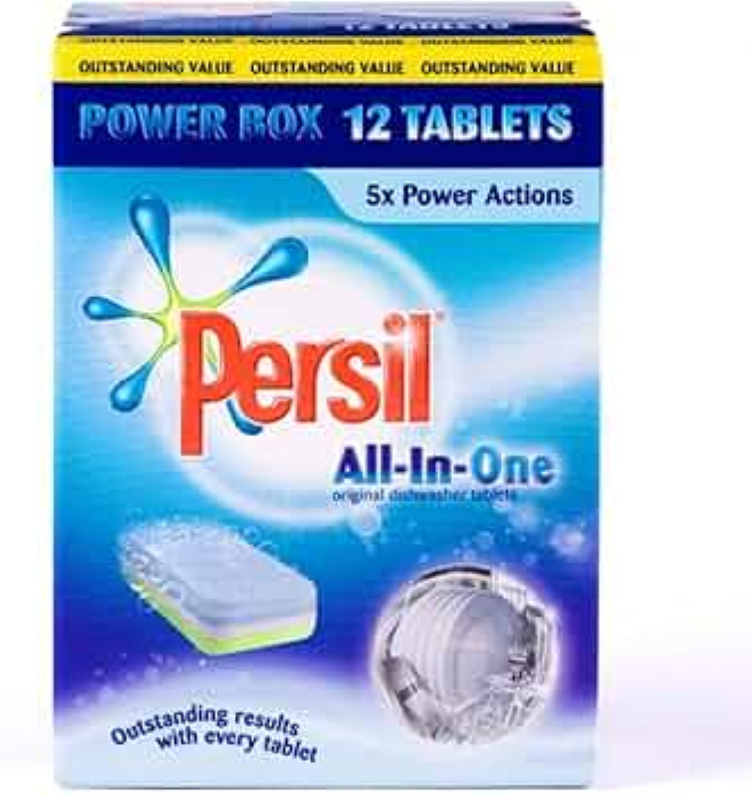 PERSIL DISH WASHER TABLETS ORIGINAL 12'S
